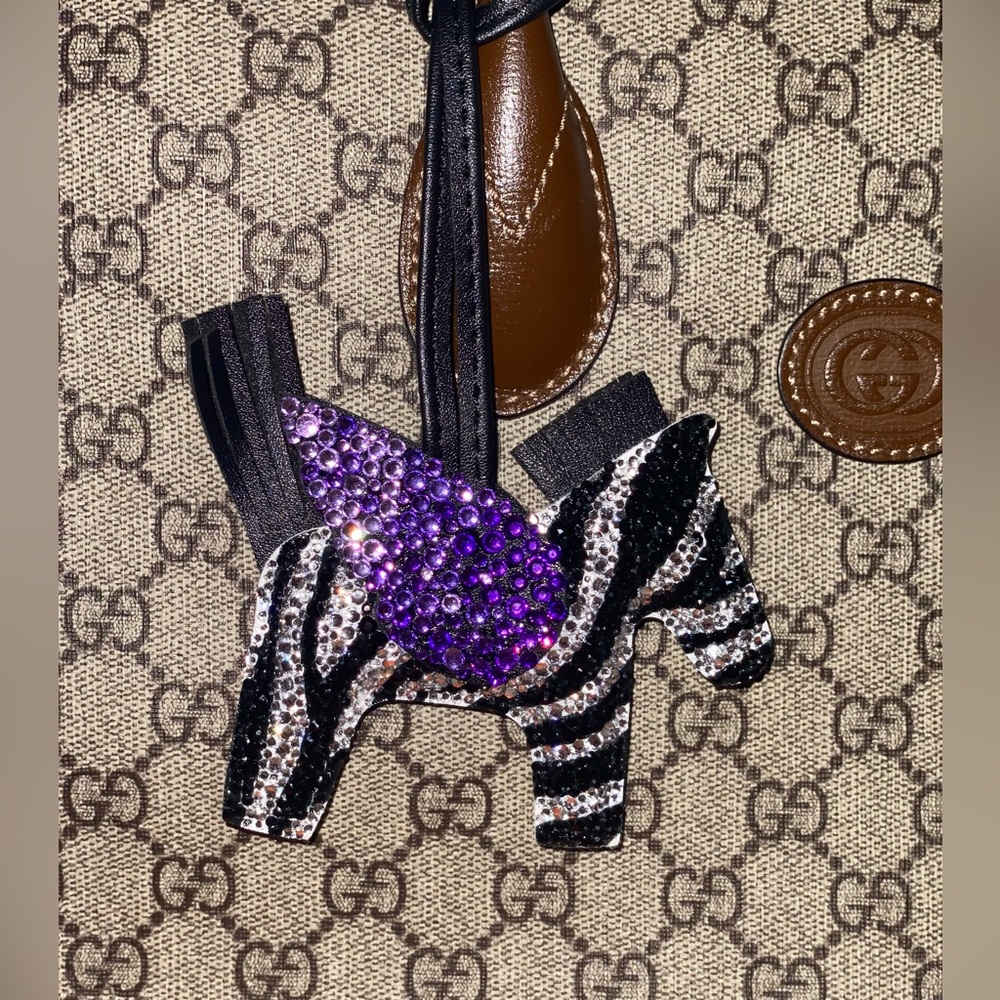 Sparkly Pegasus Bag Charm